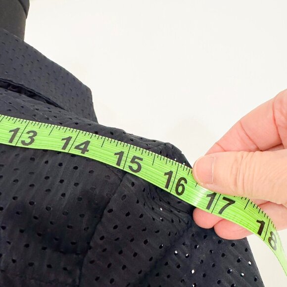 JEAN PAUL GAULTIER JPG BLACK BUTTON UP COLLARED SHIRT WITH RUFFLES - Picture 8 of 9